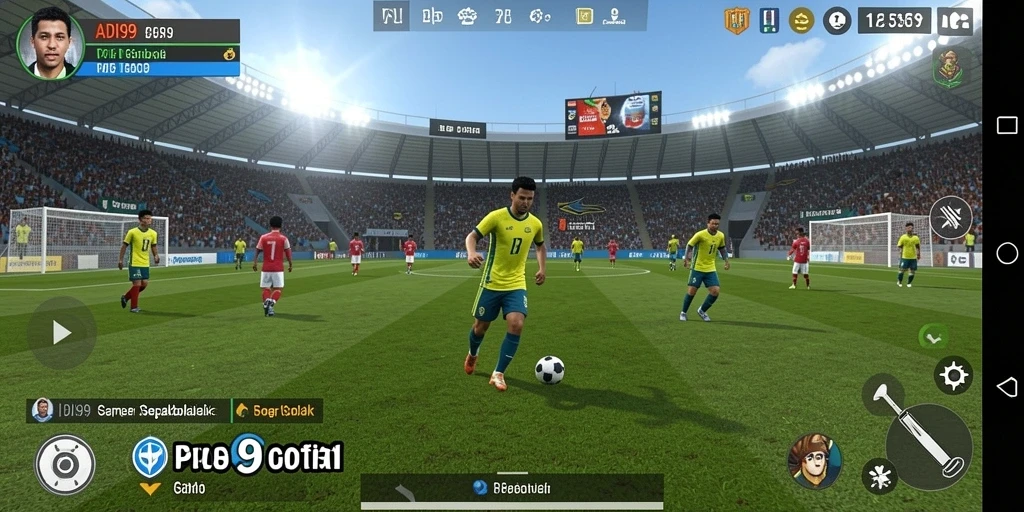 Tampilan gameplay ADI99 yang menarik dan kompetitif dalam sepakbola.