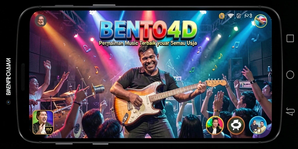 Tampilan gameplay BENTO4D yang penuh warna dan interaktif.