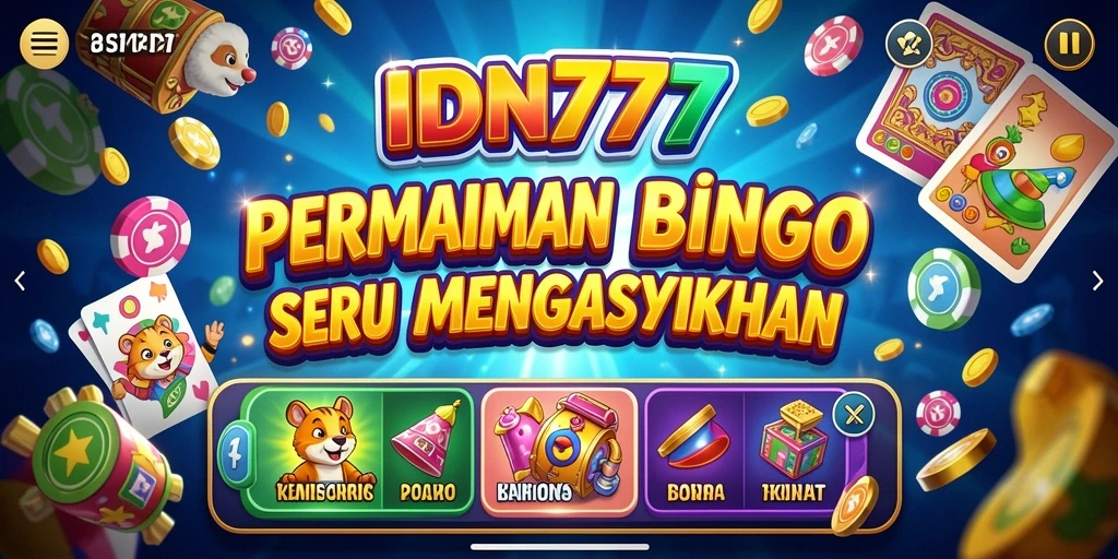 Tangkapan layar dari gameplay bingo yang seru di IDN777.