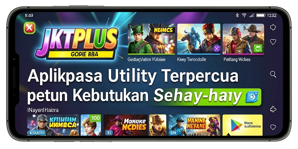 Tampilan antarmuka utama JKTPLUS yang sederhana dan fungsional.