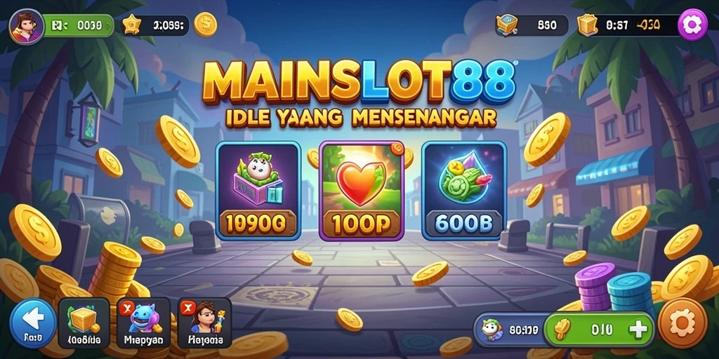 Screenshot gameplay MAINSLOT88 yang menunjukkan keseruan permainan Idle.