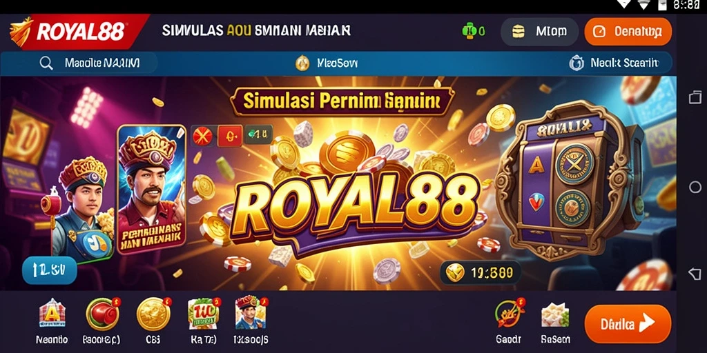Tampilan gameplay seru di ROYAL88 dengan berbagai aktivitas menarik.