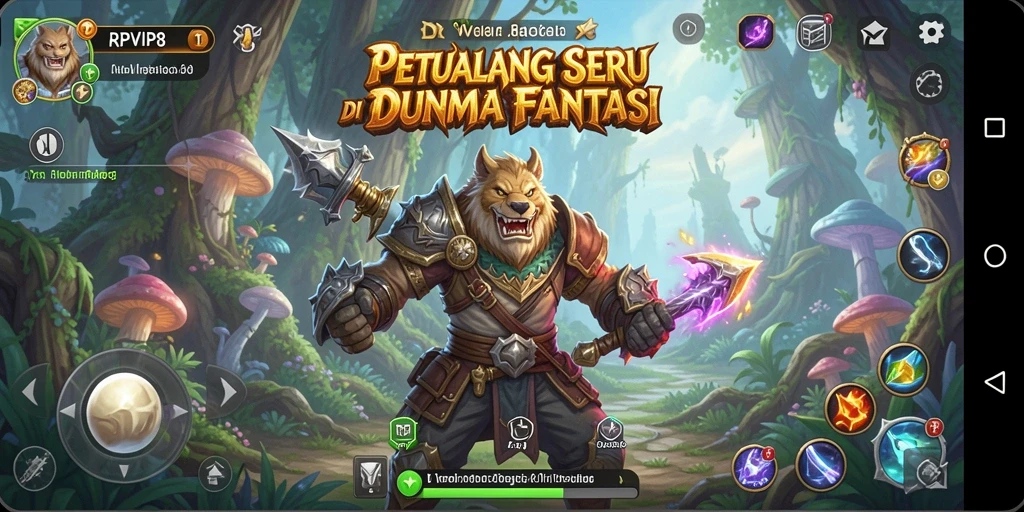 Tampilan mendebarkan dari pertarungan di RPVIP8 yang penuh aksi.