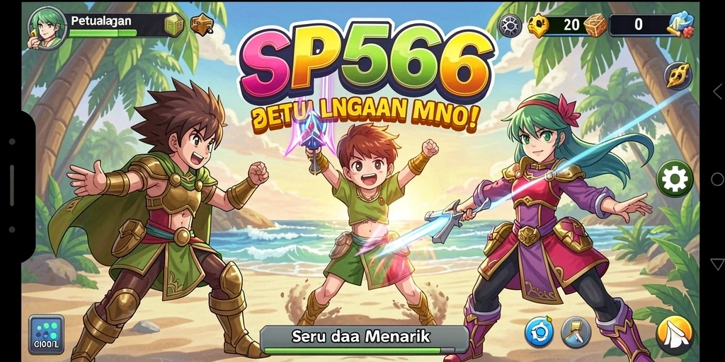 Tampilan menakjubkan dari gameplay <strong>SP666</strong> yang memikat dan penuh aksi.
