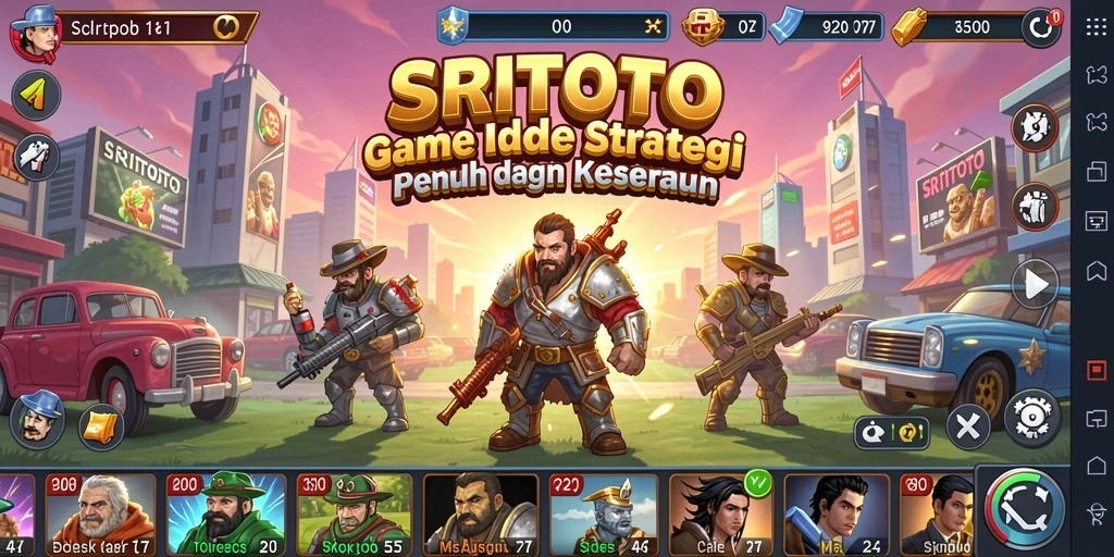 Tampilan gameplay SRITOTO yang menarik dan interaktif.