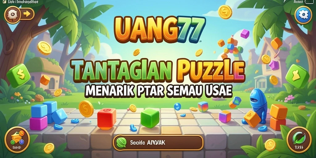 Tampilan gameplay UANG77 yang menantang dan menyenangkan.