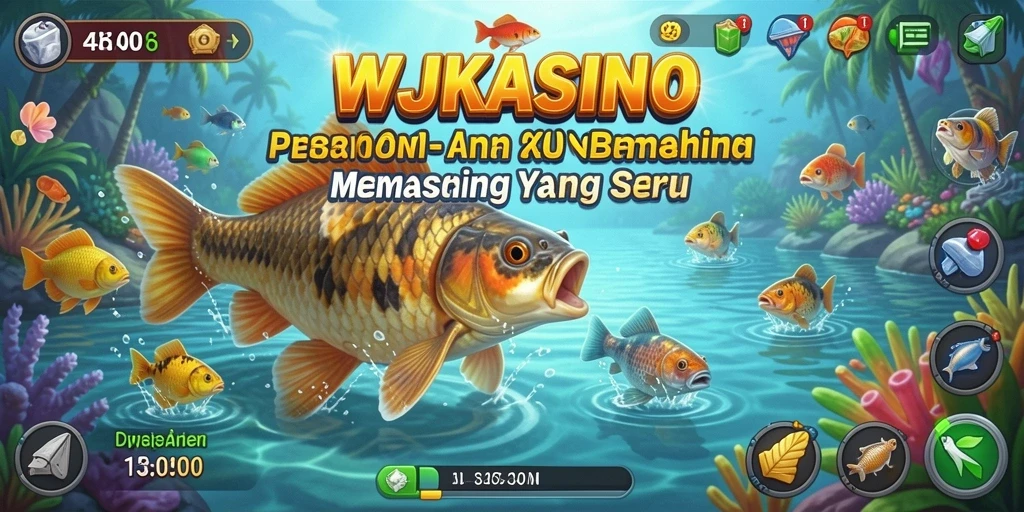 Tangkapan ikan yang mengesankan dalam gameplay WJKASINO.