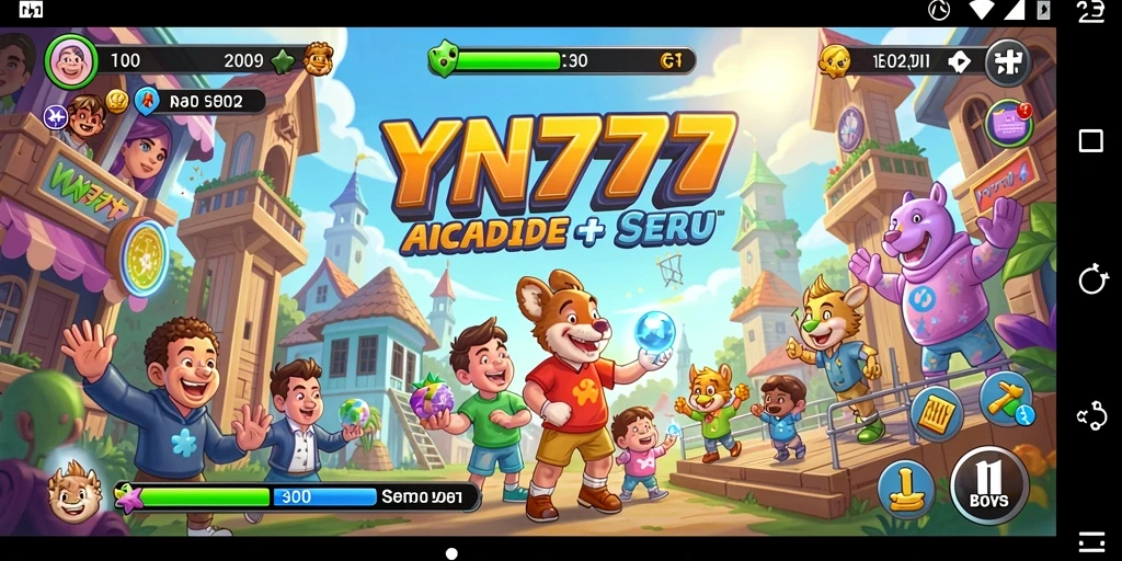 Tampilan gameplay YN777 menampilkan aksi seru dan karakter yang menarik.