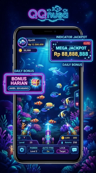 Screenshot aplikasi qqnusa dengan daftar kategori aplikasi.